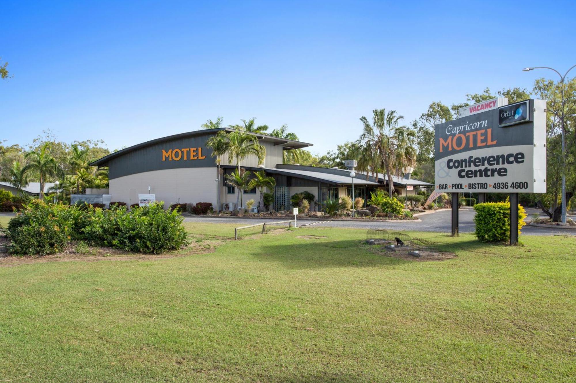 Capricorn Motel&Conference Centre Rockhampton Exterior foto